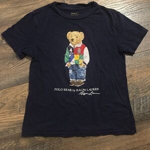 Polo Ralph Lauren Little Boys Short Sleeve Polo Bear Jersey Tee 6